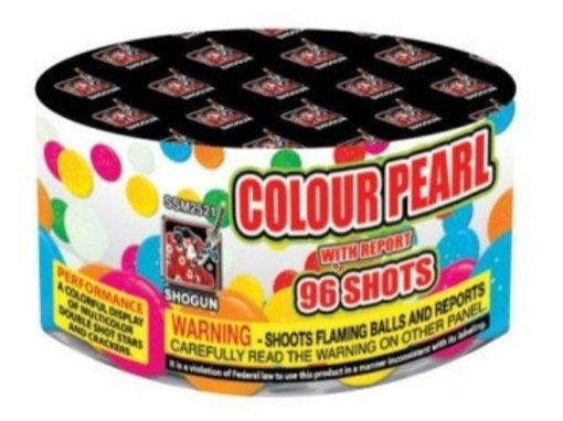 96 Shots Color Pearl Flower